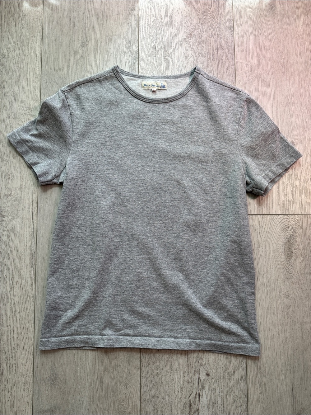 Merz B. Schwanen 215 Short Sleeve T-Shirt - Heather Gray